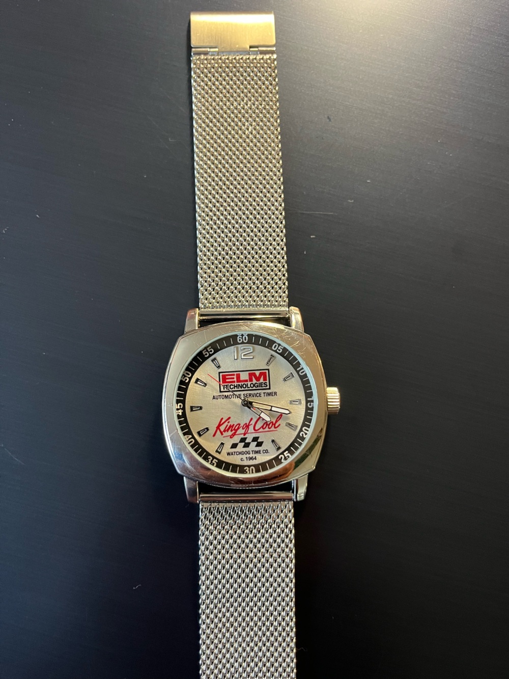 WATCHDOG TIME CO. “KING OF COOL” — CUSTOM AUTOMOTIVE SERVICE TIMER WATCH